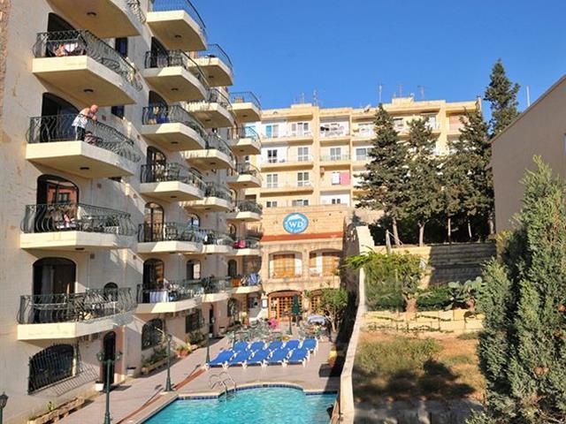 Aparthotel White Dolphin Complex Qawra Esterno foto