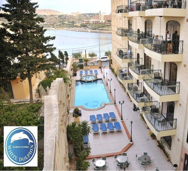 Aparthotel White Dolphin Complex Qawra Esterno foto